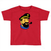 captain haddock tintin cartoon comic Toddler T-shirt