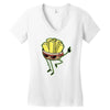 exotic butter disco Women's V-Neck T-Shirt