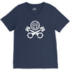 piston happy face V-Neck Tee