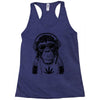 monkey hipster Racerback Tank