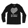 my boxer is my valentine Long Sleeve Shirts