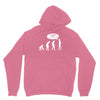 banksy funny human evolution indie Unisex Hoodie