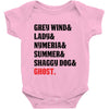 The Direwolves Baby Onesie