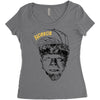 horror werewolf Women's Triblend Scoop T-shirt