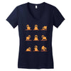 pubg mode Women's V-Neck T-Shirt