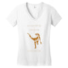 velociraptor Women's V-Neck T-Shirt