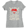 i'm not just a tattooed mom i,m a big cup Ladies Fitted T-Shirt