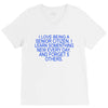 i love being a senior citizen V-Neck Tee