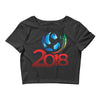 world cup 2018 Crop Top