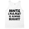 personalised auntie Tank Top