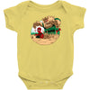 an amazing sand castle Baby Bodysuit