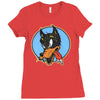 lone wolf Ladies Fitted T-Shirt
