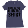 This Is My Hunting Shirt Ladies Fitted T-Shirt
