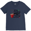 it's a christmas movies and hot chocolate kind of day V-Neck Tee