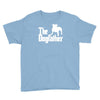 the dogfather  nerd retro der pate godfather fun Youth Tee