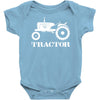 tractor driver for farmer and construction worker Baby Onesie