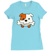 mobbu puppy Ladies Fitted T-Shirt