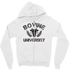bovine Zipper Hoodie