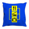 eat sleep shoot vertical digital camera photography photographer geek Throw Pillow