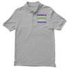 people who don't like anime are not real and should not be trusted Polo Shirt