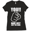 you have just lost the game  funny computer internet humour Ladies Fitted T-Shirt