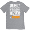 Strong Independent Motivated Gemini V-Neck Tee