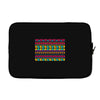 pattern overload Laptop sleeve