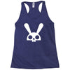 skull bunny Racerback Tank