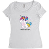 Unicorn Women's Triblend Scoop T-shirt