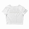 trust me i'm a drummer Crop Top