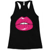 lips shiny Racerback Tank