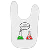 you're overreacting Baby Bibs