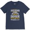 grumpy old crane operator V-Neck Tee