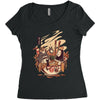 Popular Ramen Women's Triblend Scoop T-shirt