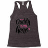 Daddy is my Hero Baby Girl Racerback Tank