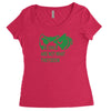 twin peaks  owls Women's Triblend Scoop T-shirt