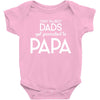 Only the Best Dads get Promoted to Papa Baby Bodysuit