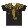 tribal print elephant geometric gold animals cool All Over Men's T-shirt