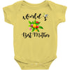 world's best mother Baby Bodysuit