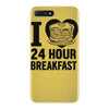 24 hour breakfast iPhone 7 Plus Case