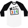media player 3/4 Sleeve Shirt