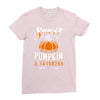 sweet as pumpkin pi Ladies Fitted T-Shirt