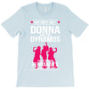 Donna And Dynamos White Letter T-Shirt
