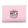 leader not a follower unless a Accessory Pouches