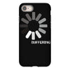 buffering  funny retro loading computer console fashion party iPhone 8