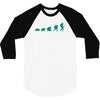 evolution of turtles 3/4 Sleeve Shirt