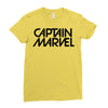 captain marvel 5 Ladies Fitted T-Shirt