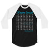 i Found Jesus 3/4 Sleeve Shirt