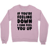 new rude birthday present Crewneck Sweatshirt