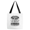 Dear Daddy... Tote Bags